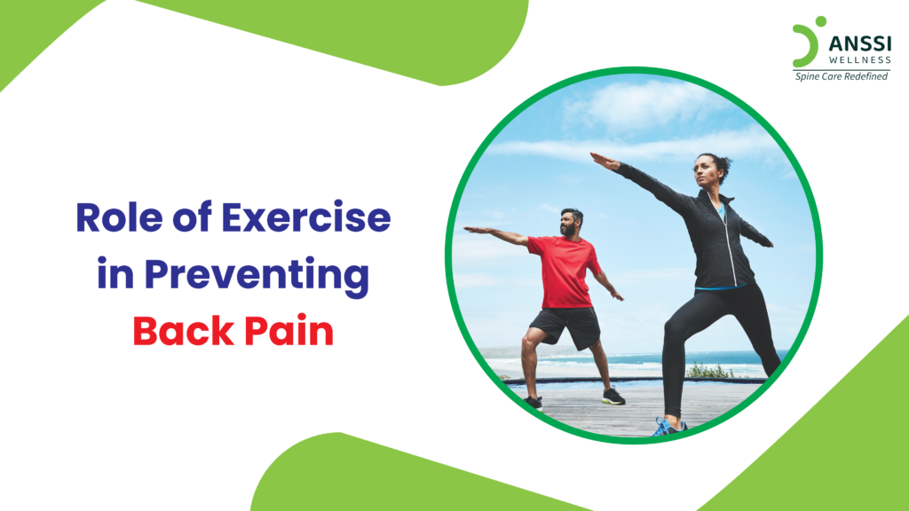 You may suffer from back pain due to poor posture, a sedentary lifestyle, or strain from daily activities and it can significantly impact the quality of your life.